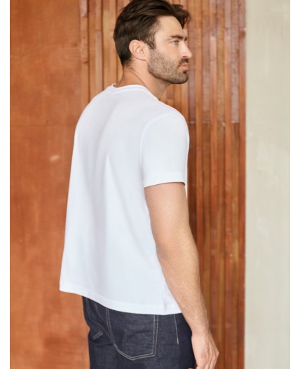 Футболка мужская белый_ocean