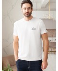 Футболка мужская белый_wanderlust