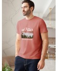 Футболка мужская кирпичный_mountains adventure