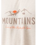 Футболка мужская овсяный меланж_горы