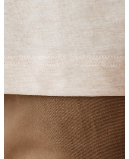 Футболка мужская овсяный меланж_горы