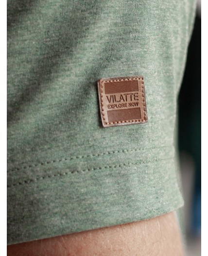 Футболка мужская св.оливковый меланж_adventure