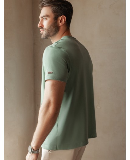 Футболка мужская св.оливковый_shark