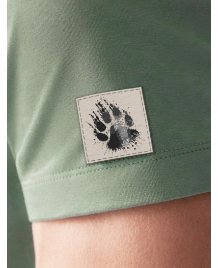 Футболка мужская св.оливковый_медведь