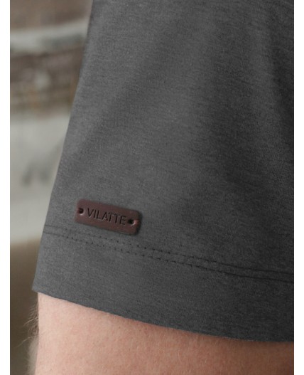 Футболка мужская т.серый меланж_adventure