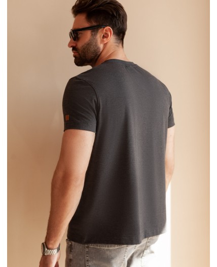 Футболка мужская т.серый меланж_regatta