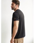 Футболка мужская черный_explore