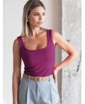 Топ женский пурпурный