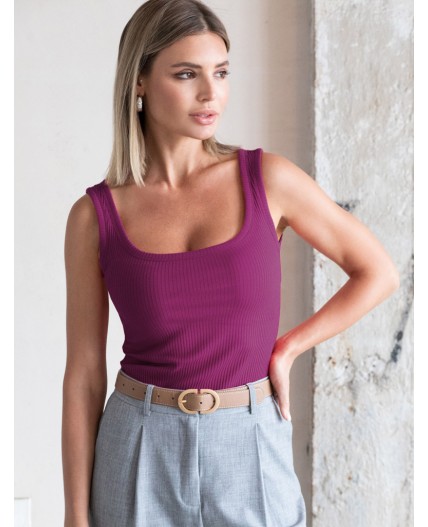 Топ женский пурпурный