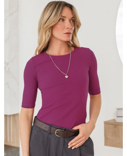Футболка женская пурпурный