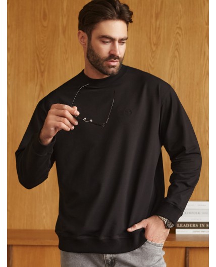 Джемпер мужской черный