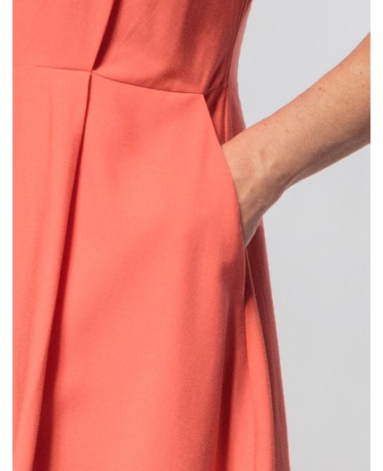 Платье женское коралловый