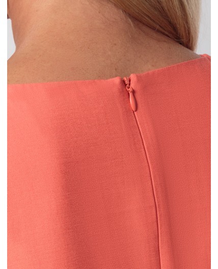 Платье женское коралловый