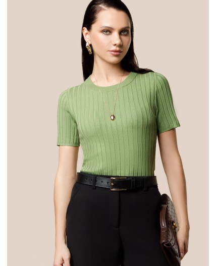 Джемпер женский зеленый