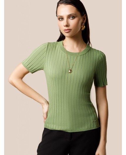 Джемпер женский зеленый