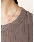 Джемпер женский кофейный