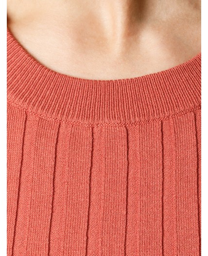 Джемпер женский терракотовый
