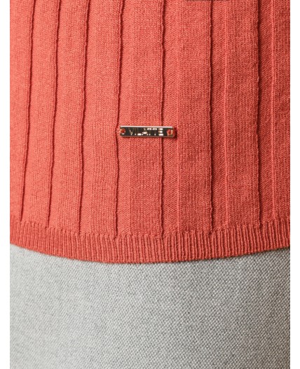 Джемпер женский терракотовый