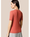 Джемпер женский терракотовый