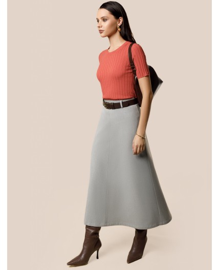 Джемпер женский терракотовый