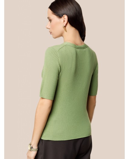Джемпер женский зеленый