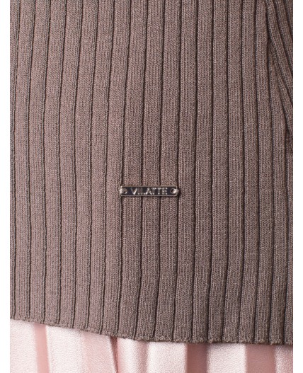 Джемпер женский кофейный