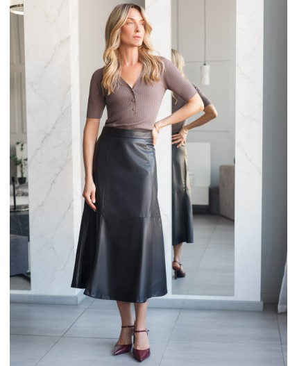 Джемпер женский кофейный