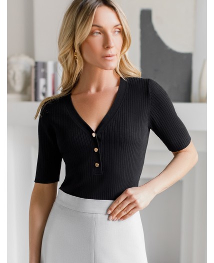 Джемпер женский черный