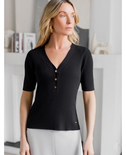 Джемпер женский черный