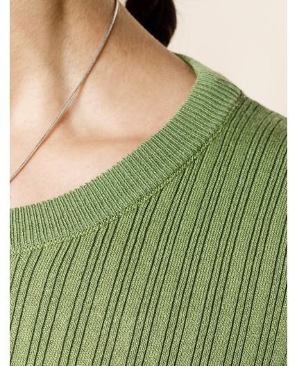Джемпер женский зеленый