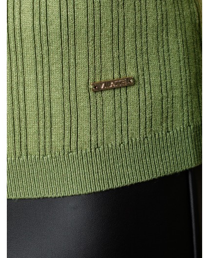 Джемпер женский зеленый