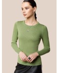 Джемпер женский зеленый