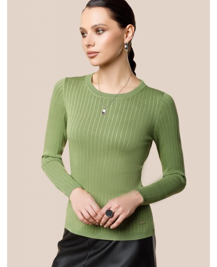 Джемпер женский зеленый