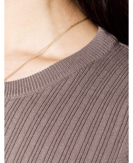 Джемпер женский кофейный