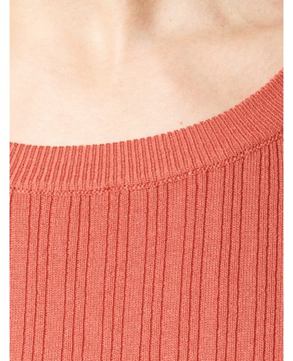 Джемпер женский терракотовый