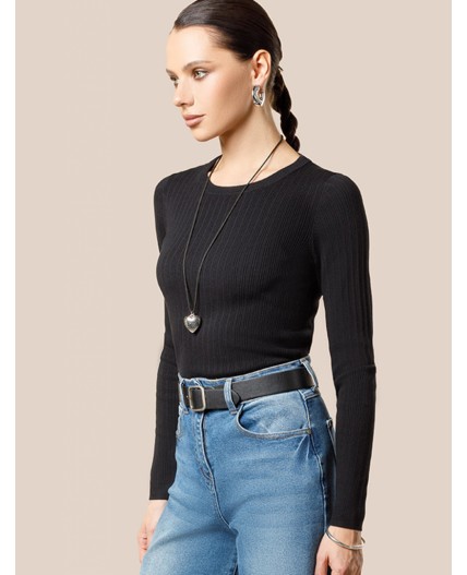 Джемпер женский черный