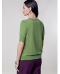 Джемпер женский зеленый