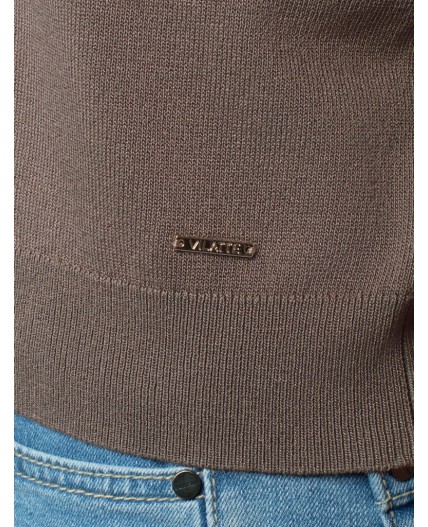 Джемпер женский кофейный