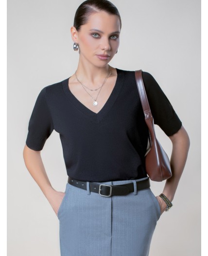 Джемпер женский черный