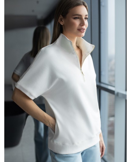 Джемпер женский молочный