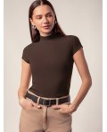 Футболка женская шоколад