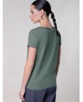 Футболка женская оливковый