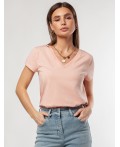 Футболка женская пудра