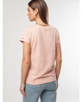Футболка женская пудра
