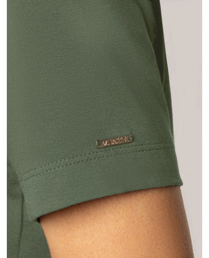 Футболка женская оливковый