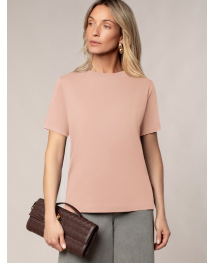 Футболка женская пудра