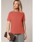 Футболка женская терракота