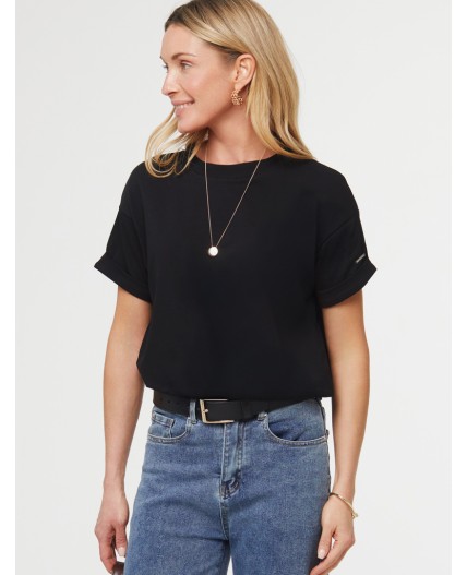 Футболка женская черный