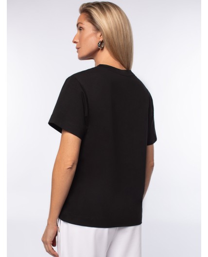 Футболка женская черный
