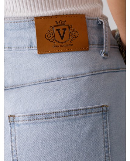 Джинсы женские светло-голубой